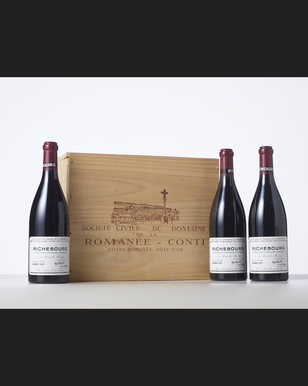 RICHEBOURG (Grand Cru), 1997, 3 Flaschen