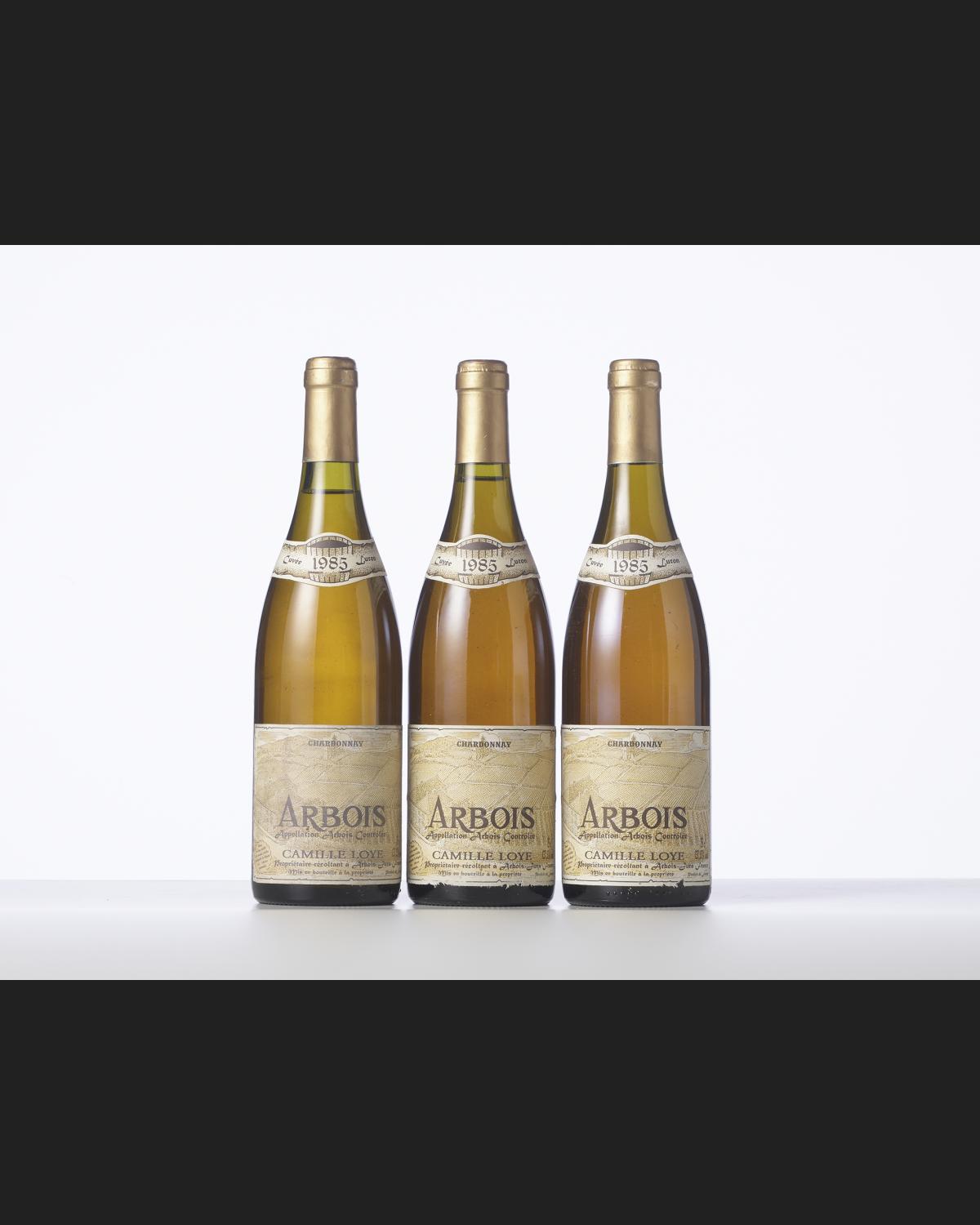 ARBOIS CHARDONNAY "CUVEE LURON", 1985, 3 Flaschen