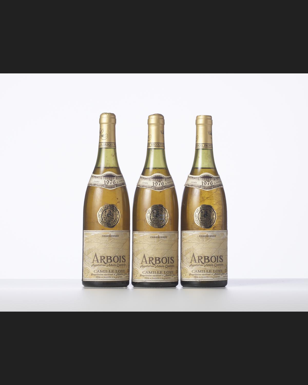 ARBOIS CHARDONNAY "CUVEE G. SAINT-PAUL", 1976, 3 Flaschen